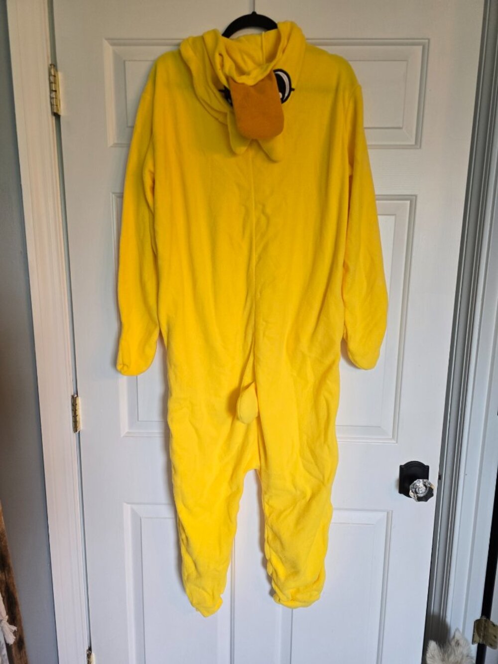 HUTUTU Adult Duck Fleece Pajama Onesie Costume - Size Medium 5'3" to 5'6" - Picture 7 of 8